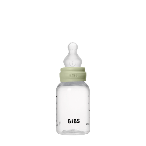 Baby BPA-Free PP Bottle Set 5oz Silicone - Sage