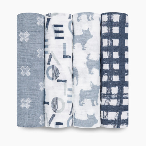 Aden + Anais Classic Swaddle (4 Pack) - Waverly