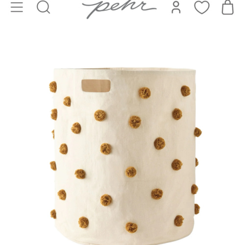 Pom Pom Basket - Hamper