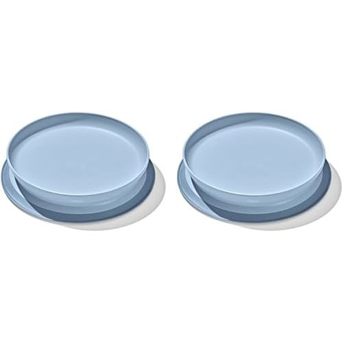 OXO Tot Stick and Stay Suction Plate - Dusk (Pack of 2)