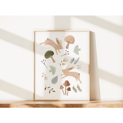 Woodland Nursery Decor Woodland Art Prints Nursery Decor - Etsy