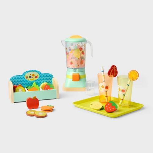 Smoothie Maker Play Set - Gigglescape™: Creative Toy Kitchen, Play Food, 28 Pieces, Ages 3+, Fine Motor Skills