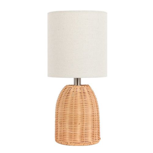 Rattan Natural Accent Table Lamp