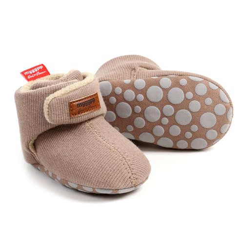 Ohwawadi Infant Baby Slippers Girls Boys Booties Warm Baby Socks Shoes Newborn Crib Footwear Prewalkers