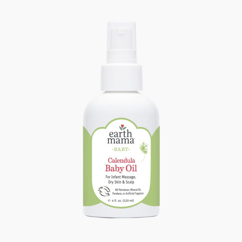 Earth Mama Calendula Baby Oil - 4 fl oz