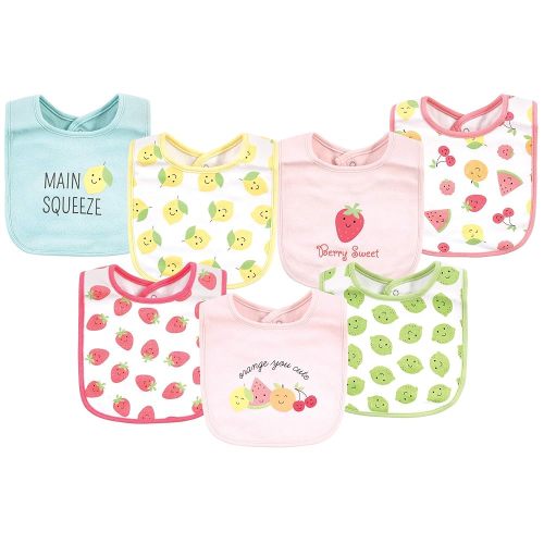 Hudson Baby Unisex BabyCotton Bibs
