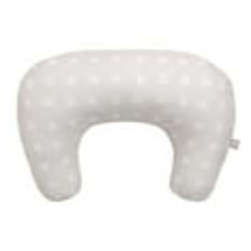 Boppy New Nursing Pillow – Tan Checkered Stripes – Larger, Firmer, More Supportive Pillow for Breastfeeding & Bottle Feeding