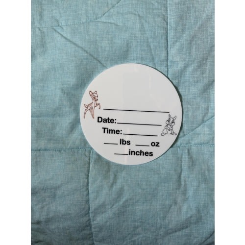 Bambi inspired birth announcement photo prop