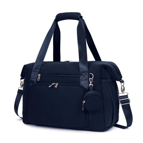 CEI-CEI Diaper Bag Tote Large Neoprene Maternity Hospital Bag for Labor and Delivery Waterproof Travel Baby Bag for Mom and Dad with Pacifier Case Changing Pad and Stroller Straps (Blue)