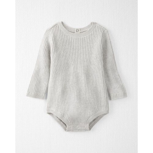 Baby Organic Cotton Rib Sweater Knit Bodysuit - Little Planet | Carter's