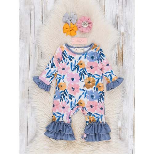 Magnolia Run Ruffle Romper