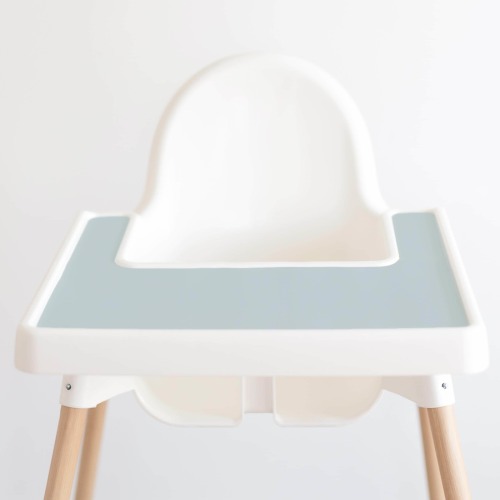 Vintage Blue // IKEA Antilop Highchair Silicone Placemat // High Chair Mat