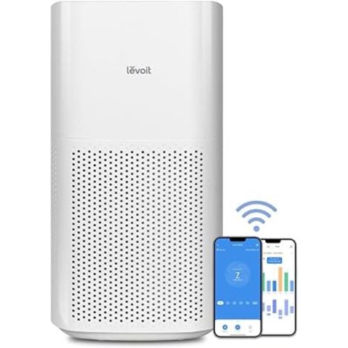 LEVOIT Air Purifier, Alexa Control, Core600S/Core 600S-P, White