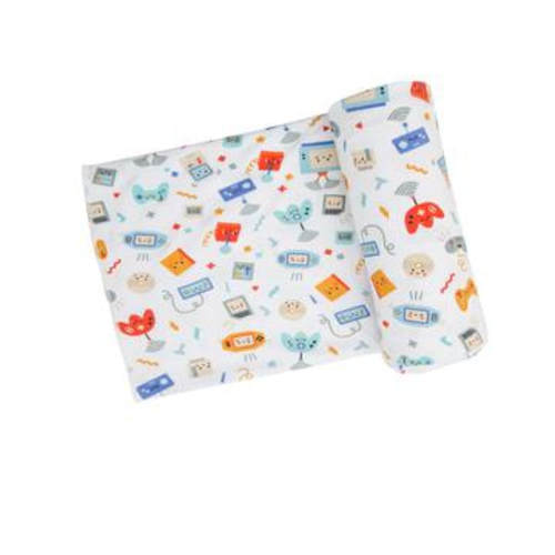 Angel Dear Retro Gaming Swaddle Blanket