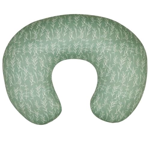 Green Sage Nursing Pillow Cover, Breastfeeding Pillow Slipcover for Baby Girls/Boys, Soft Snug Fits On Newborn Feeding Pillow Case