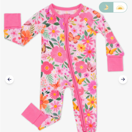 Butterfly Blooms Zippy – Little Sleepies