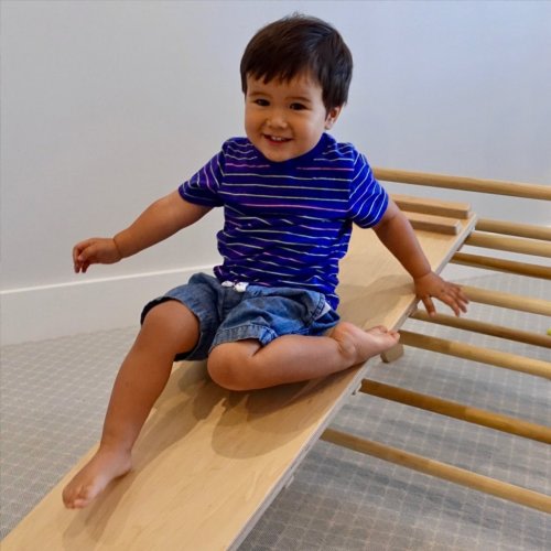 Pikler Slide and Climbing Ramp