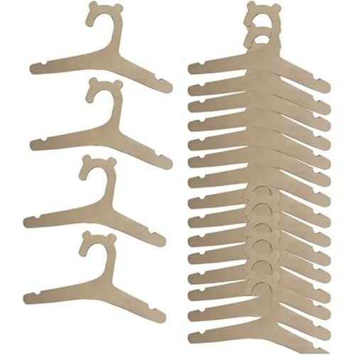 Newborn Hangers for Baby Clothes ,Baby Children Wooden Hangers for Clothes Hangers - 6 Pcs ,30 Pcs Set (9 inches)