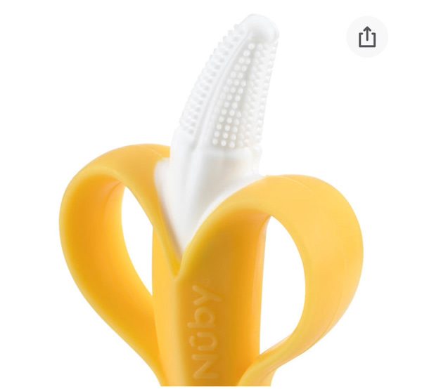 NanaNubs Banana Massaging Toothbrush