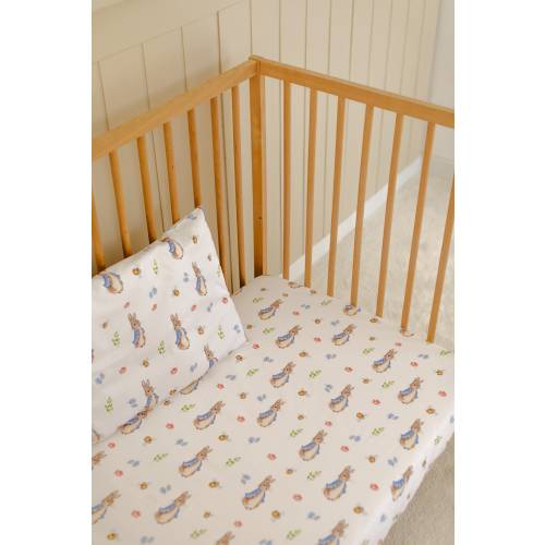 Peter Rabbit Baby Boy Bedding, Baby Shower Gift, Nursery Bedding, Fitted Easter Theme Crib Sheet For Baby and Toddler