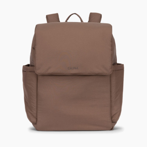 Diaper Backpack with Laptop Sleeve - Hazelnut