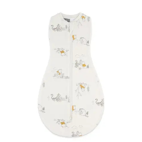 Disney Swaddle Sleeveless Woodland Winnie 1 Tog Size 0-3 Months | Baby Bunting AU