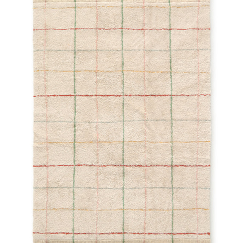 WASHABLE AREA RUG COLOR LINES