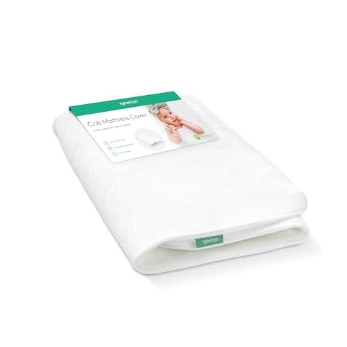 Newton Baby Spare Cover | Ultra-Breathable, Proven to Reduce Suffocation Risk, Safe, Machine Washable, Non-Toxic, Rest Easy, Fits Original and Waterproof Newton Crib Mattress - White (Cover ONLY)