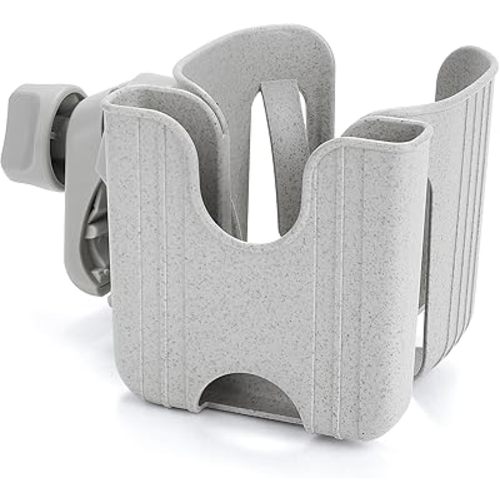 Accmor Stroller Cup Holder with Phone Holder, Bike Cup Holder, Universal Cup Holder for Uppababy Nuna Doona Strollers, 2-in-1 Cup Phone Holder for Stroller, Bike, Wheelchair, Walker, Scooter