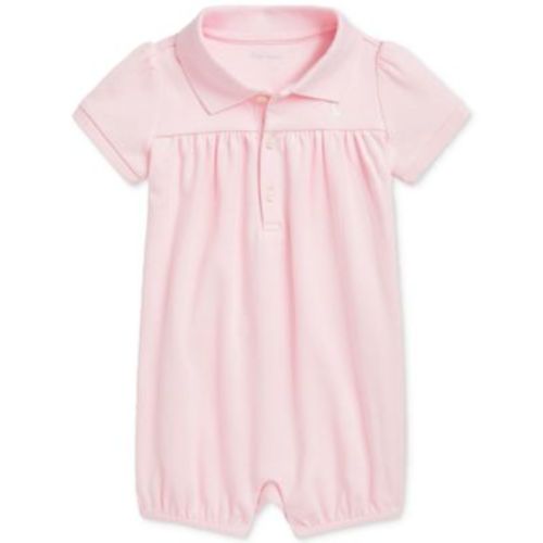 Baby Cotton Polo Bubble Romper
