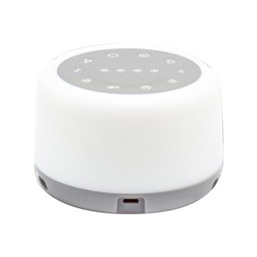 LYTiang Baby Adult Kids Sleep White Noise Machine Sound Machine With Night Light 24 Soothing Sleep Sounds Noise Maker For Bedroom Wireless Pouch Dancing Water Speakers Suction Cup Lights