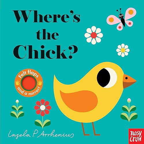 Where's the Chick?: (An Interactive, Sensory Lift-the-Flap Book with Felt Flaps and a Mirror for Babies & Toddlers. Friendly Baby Farm Animals Include a Kitten, Lamb, & Bunny.) Board book – Lift the flap, December 16, 2019