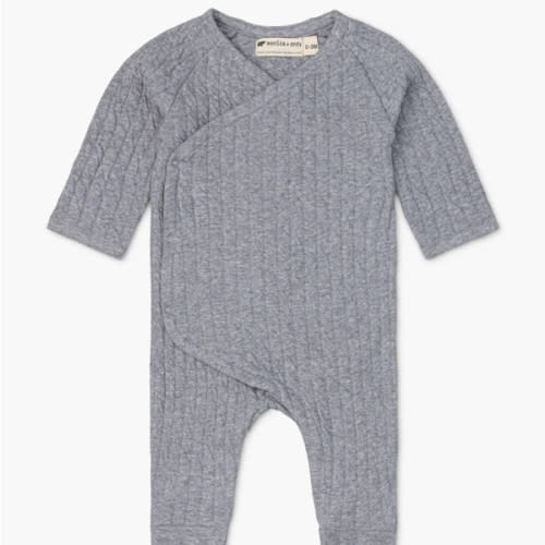 Quilted Romper - Organic Baby Clothes - Monica + Andy