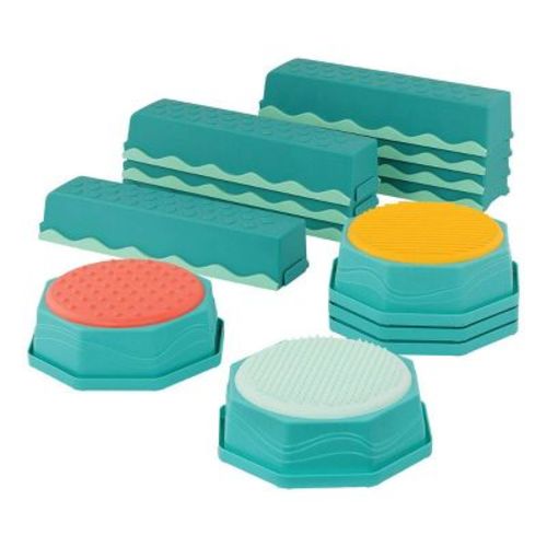 Battat Balancing Beams And Stepping Stones - 13 Pieces