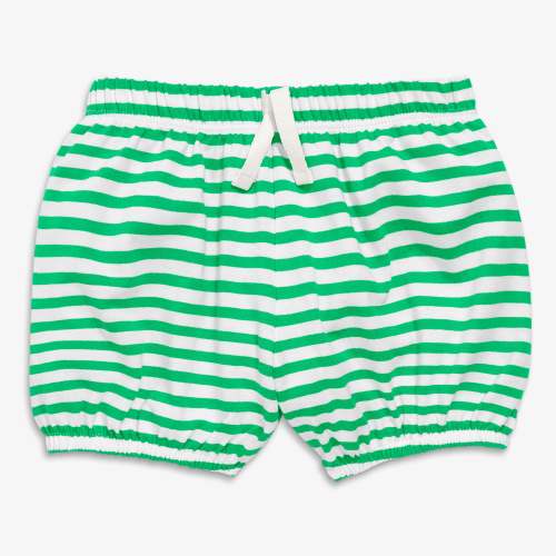 Baby bubble short in mini stripe