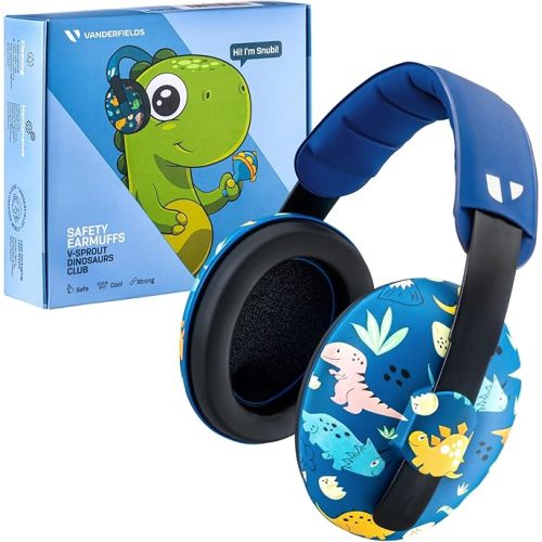 Vanderfields Baby Ear Protection Noise Cancelling Headphones for Babies, Toddlers, Infants 3 months to 2 years