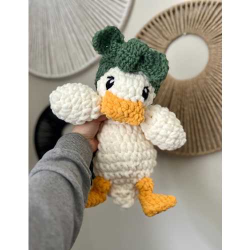 Made to Order Della Duck Lovey| Crocheted Duck