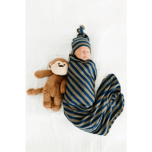 Rome Ribbed Newborn Hat Bundle (Gown)