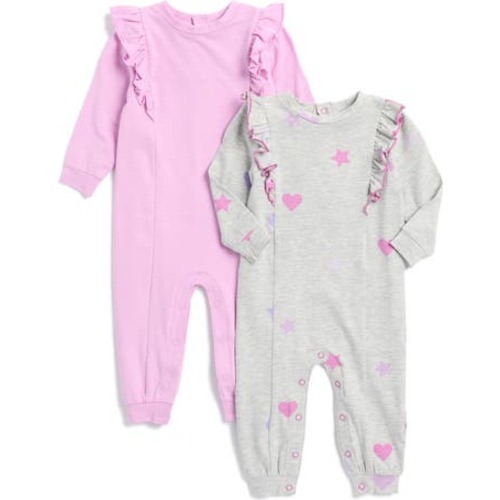 Ruffle 2-Pack Assorted Rompers