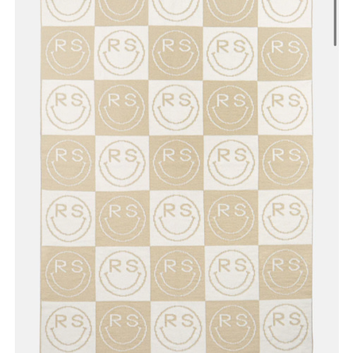 All Smiles Custom Blanket - Natural/Beige