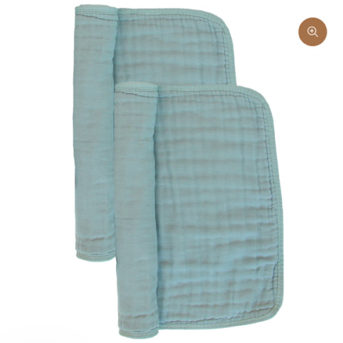 Cloud Muslin™ Burp Cloth 2 Pack - Steel