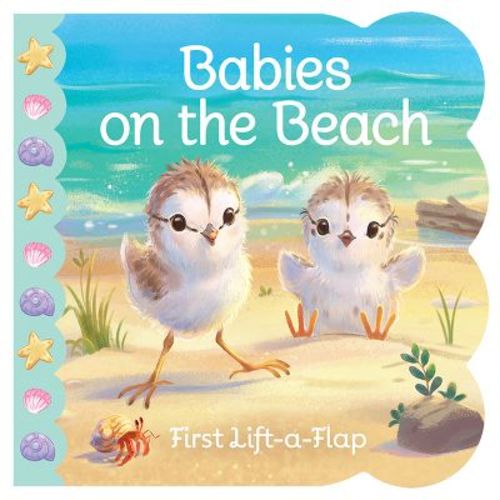 Babies on the Beach - by Ginger Swift (Board Book)
