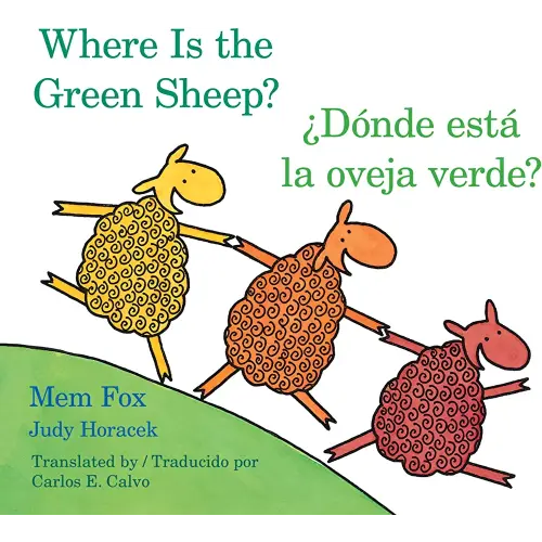 Where Is the Green Sheep?/Donde esta la oveja verde? Board Book: Bilingual English-Spanish