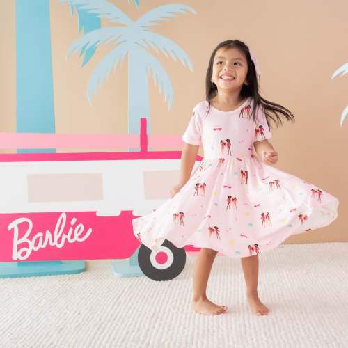 Twirl Dress in Barbie™ Beach