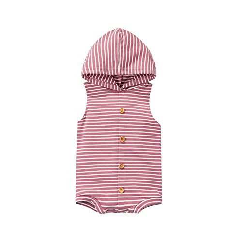 Newborn Kid Baby Boy Girls Print Sleeveless Romper Jumpsuit Outfits Summer Clothes