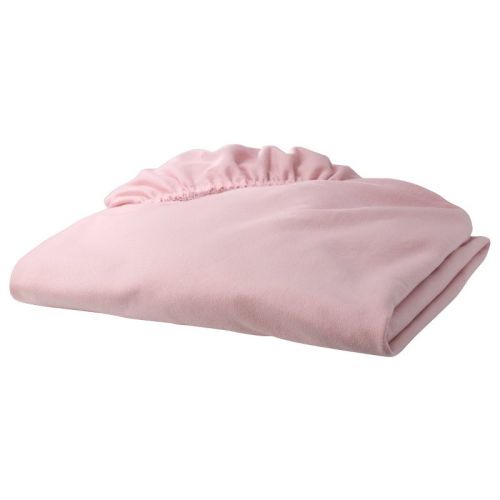 Tl Care Jersey Knit Fitted Crib Sheet - Pink