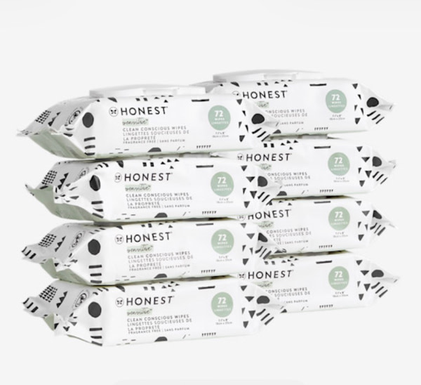 The Honest Company Baby Wipes - Pattern Play, 576 Count