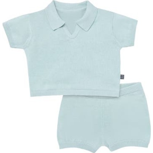 Johnny Collar Sweater Knit Set, 6-9M
