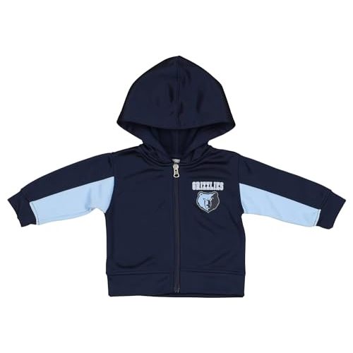 Outerstuff NBA Infant (12M-18M) Toddler (2T-4T) Full Zip Performance Fleece Hoodie, Team Options