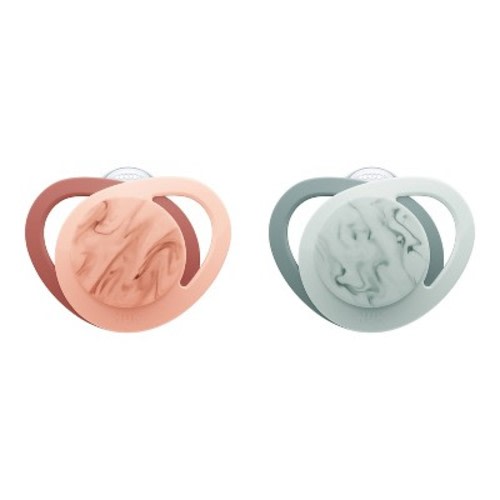 NUK for Nature Sustainable Next Gen Classic Pacifier - 2ct, Color: Marbled Blue